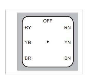 L&T Voltmeter Selector Switch 16A, 61313 SCB03TDYR